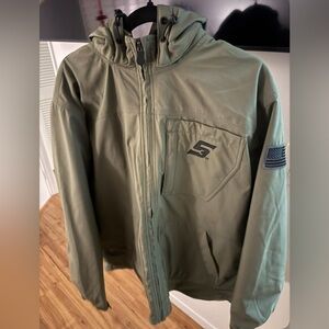 Snap on  Men's Olive Performance Jacket